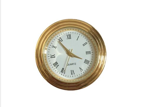 mini 30mm waterfall case watch inserts quartz insection clock