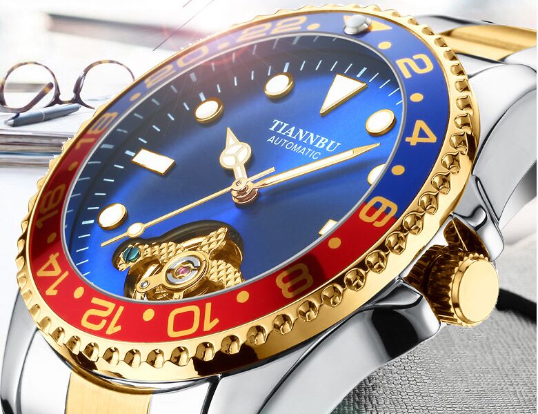 classic automatic stainless steel men's watch
