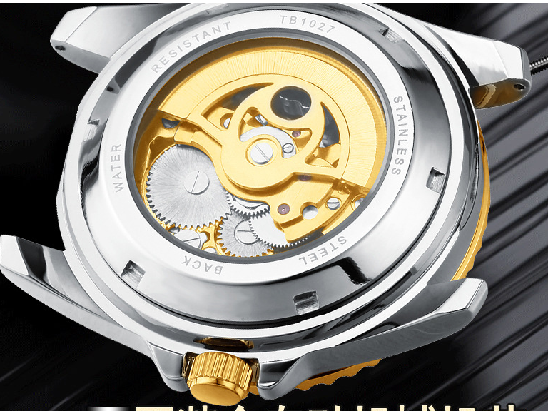 classic automatic stainless steel men's watch