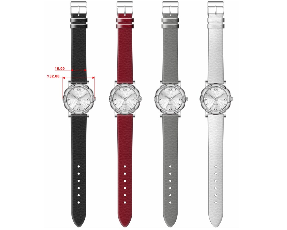 promotional leather quartz watch leather watch