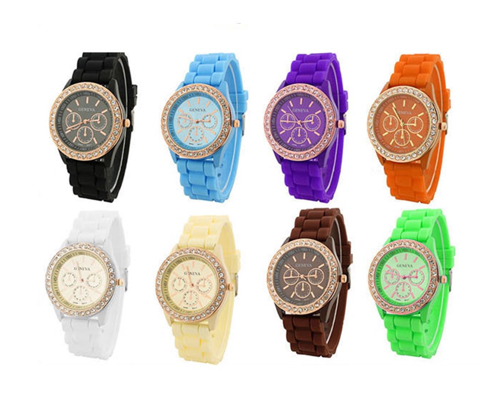 hot selling silicone quartz watch