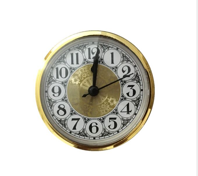 clock parts 70mm insert clock for crafts