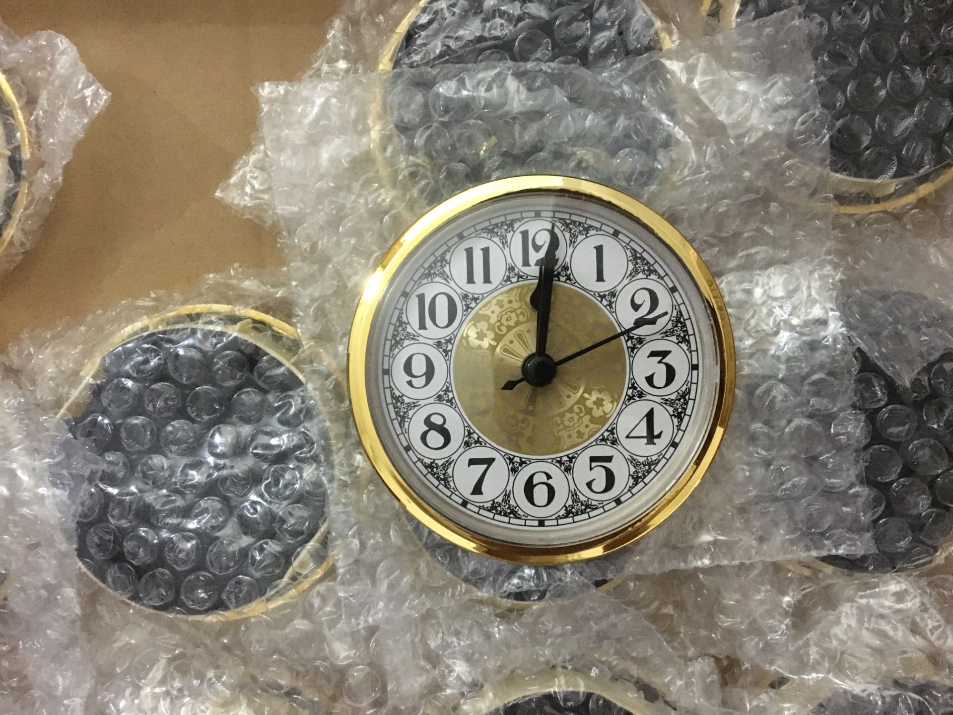 clock parts 70mm insert clock for crafts