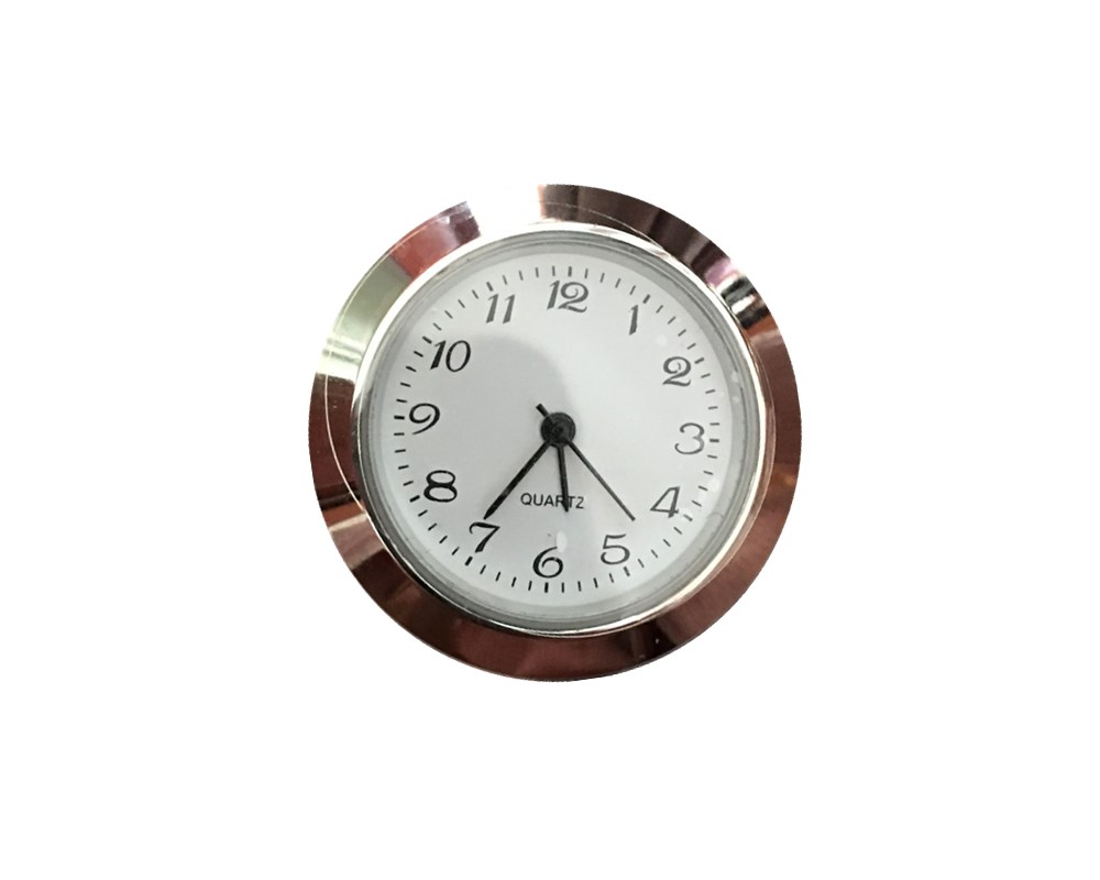 mini insert clock 30mm insert clock