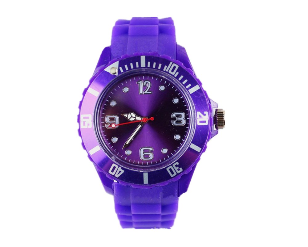 classic silicone quartz watch popular watch