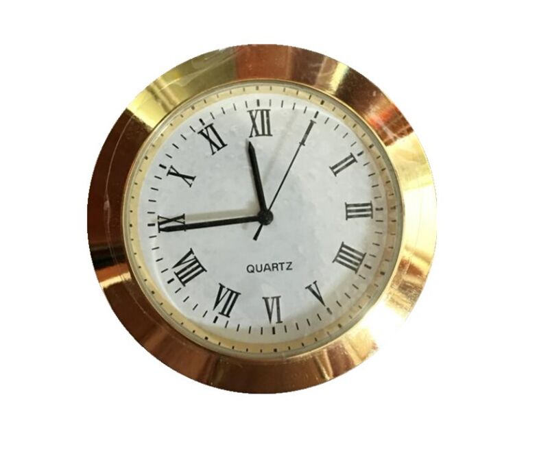 2inch insert clock 50mm insertion clock