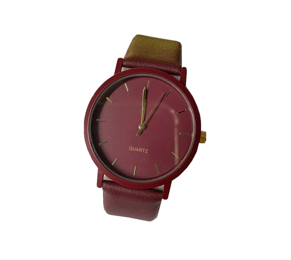 Red watch eco friendly material