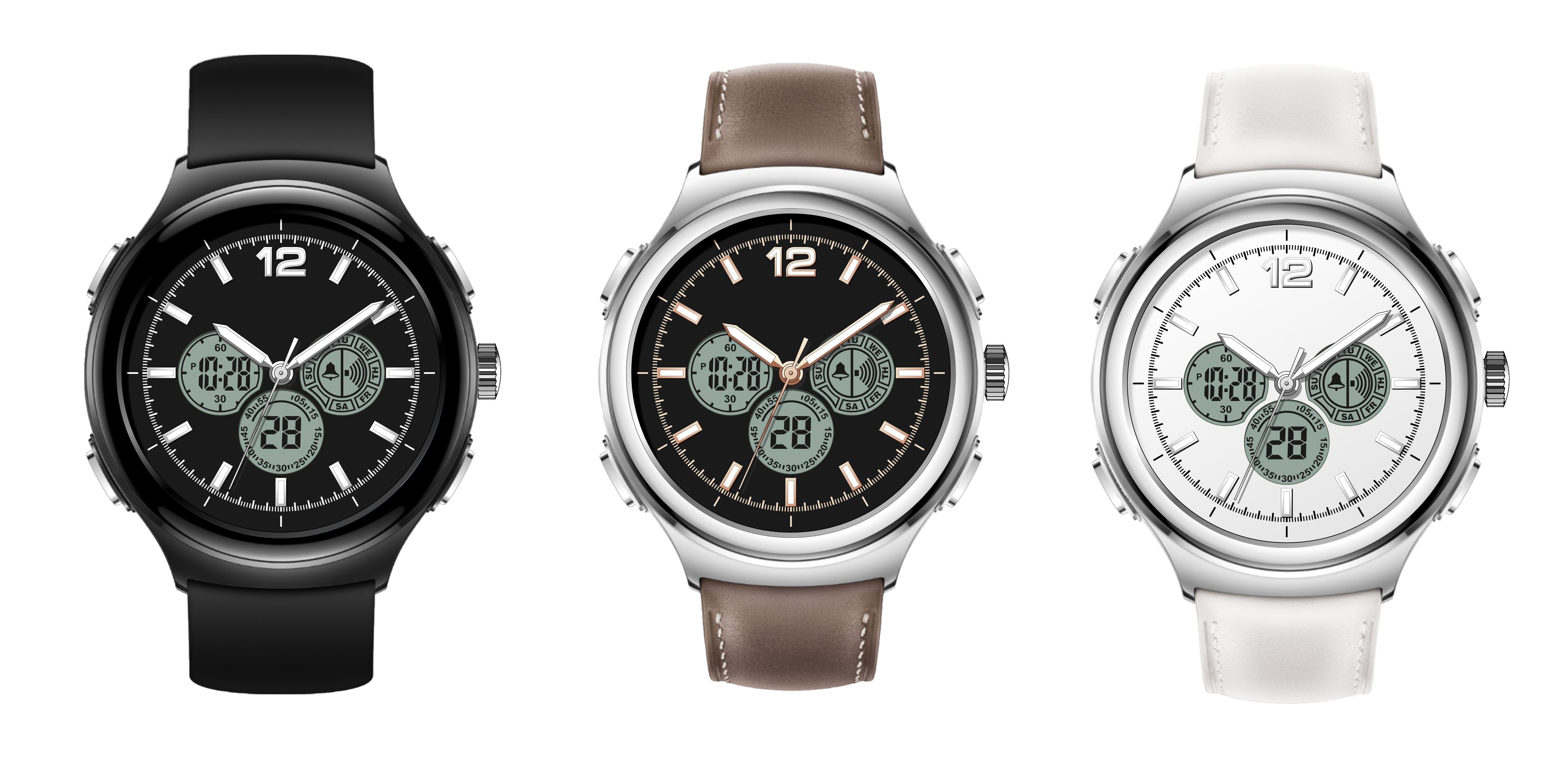 Men's digital LCD watch quartz watch sports watch